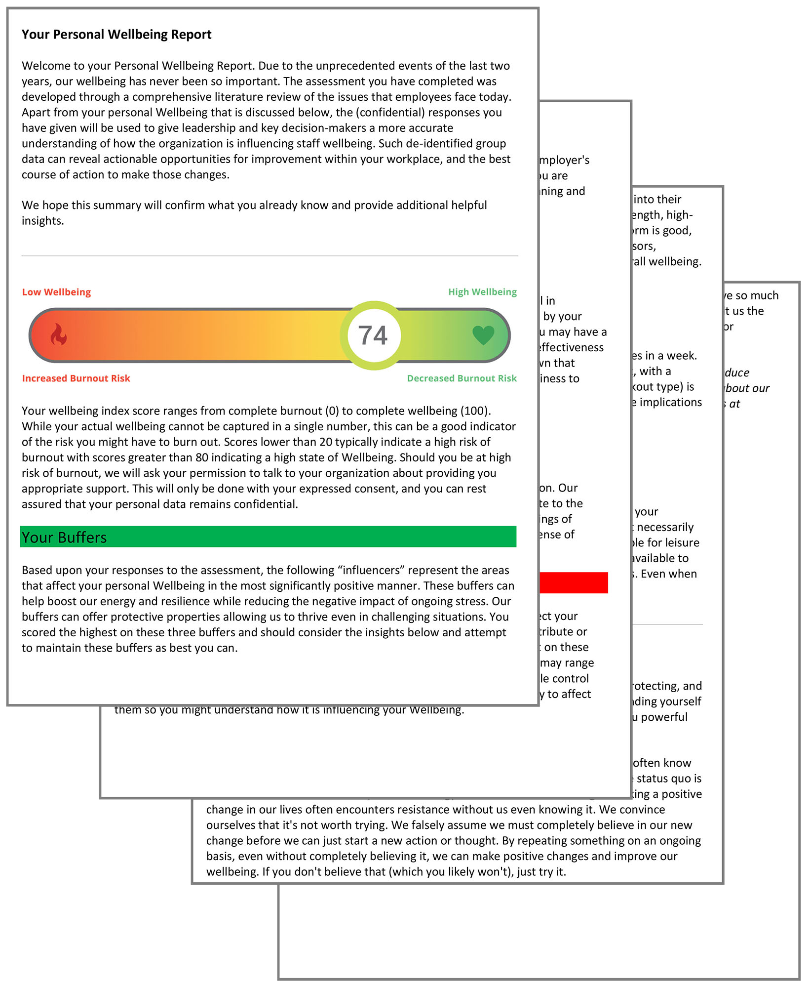 Your Personal Wellbeing Report 1639x2000 with transparent background